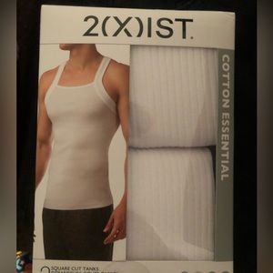 2xist square neck tank tops NEW